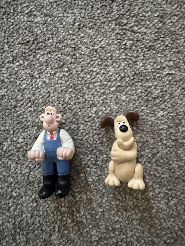 Wallace gromit figurines - wallace, &