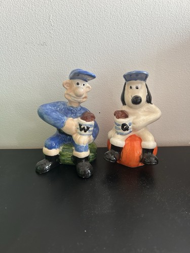 Wallace and gromit pot - gromit,