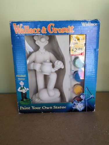 Vintage wallace gromit paint - wallace,