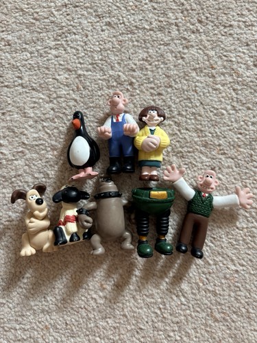 Wallace gromit figurines x - wallace,